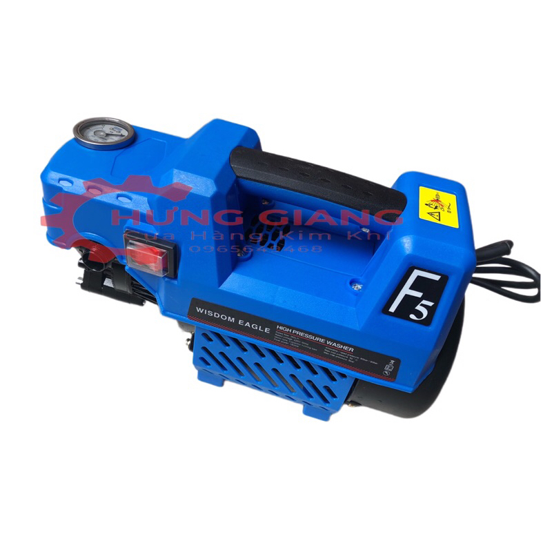 [BH 24 Tháng] Máy Rửa Xe Cao Áp F5 1800W - LÕI ĐỒNG 100%