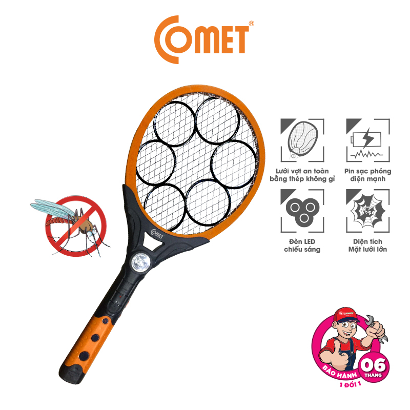 Vợt Muỗi Comet CP040 điện thế mạnh