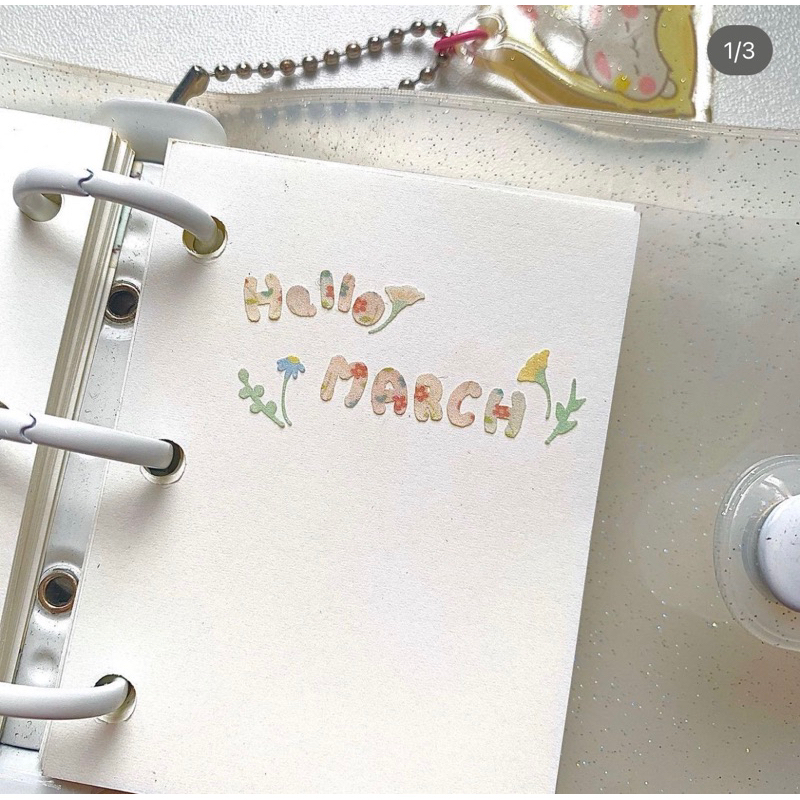 [Glitter] ALPHABET STICKERS - Sticker chữ cái viết tay lấp lánh - Trang ...