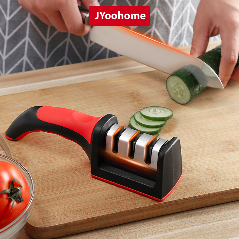 Dụng Cụ Mài Dao Kéo Rãnh JYoohome Mài Dao Kết Cấu Thép Không Gỉ Siêu Bền An Toàn Khi Sử Dụng
