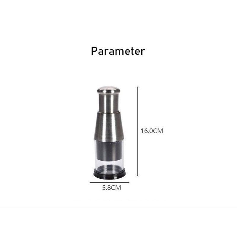 Dụng cụ dập tỏi ớt, máy dầm tỏi ớt, chất liệu chống gì 304 (   hot)