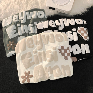 Áo Thun Phông Nam Nữ Form Rộng Chất cotton Bông Hoa WEYWOT