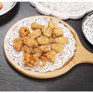 SET 140 TỜ GIẤY NẾN LÓT THẤM HÚT DẦU MỠ NỒI CHIÊN KHÔNG DẦU - Lót Đĩa Dập Hoa Văn
