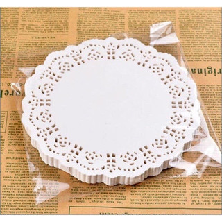 Set 140 Tờ Giấy Nến Lót Thấm Hút Dầu Mỡ Nồi Chiên Không Dầu, Lót Đĩa Dập Hoa Văn