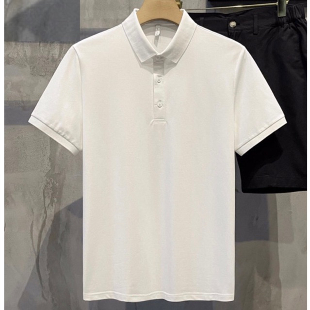Áo Thun Polo Trơn Nam Chất Vải Cotton Thông Thoáng, Nhẹ Êm, Mềm Mịn Dành Cho Nam