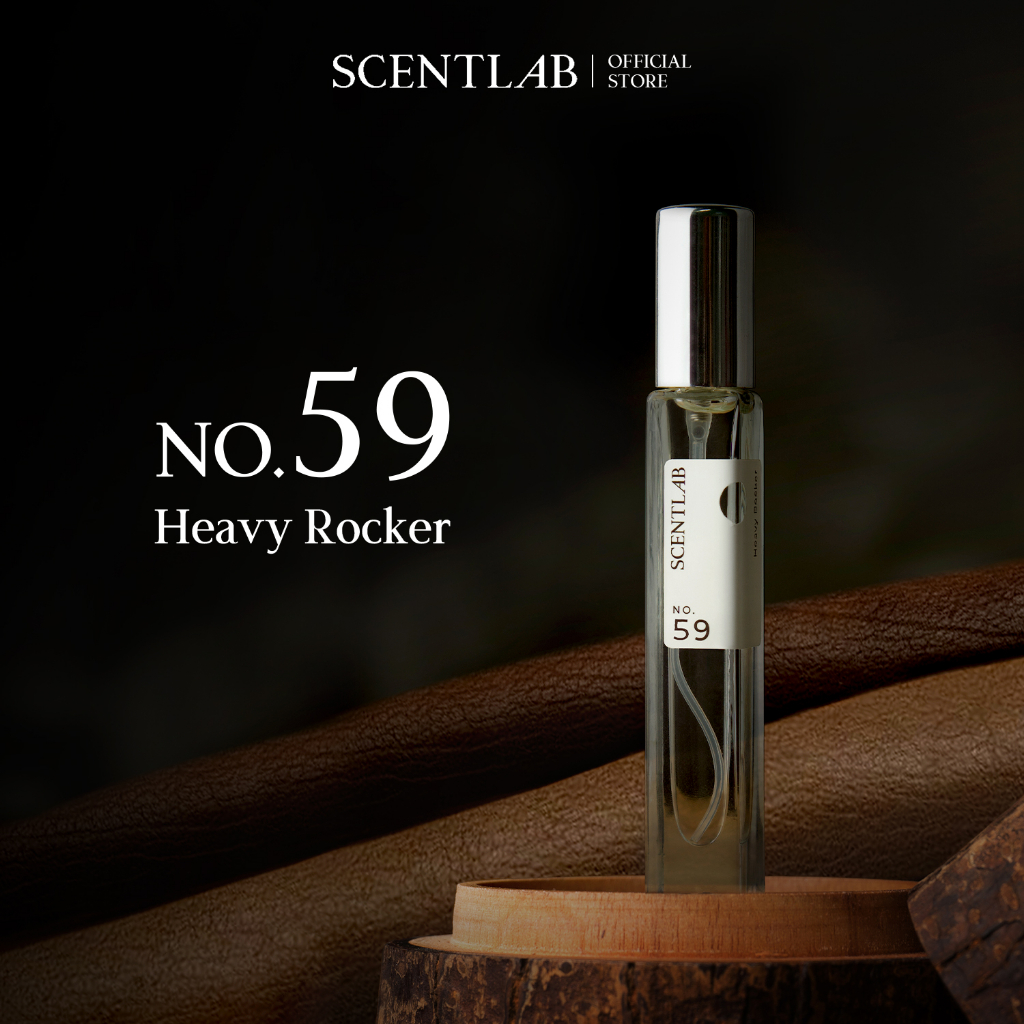 Ảnh Nước hoa nam SCENTLAB No.59 Heavy Rocker Man tinh dầu thơm lâu, lưu hương 8h mini 10ml, mùi hương phong trần, nam tính 2