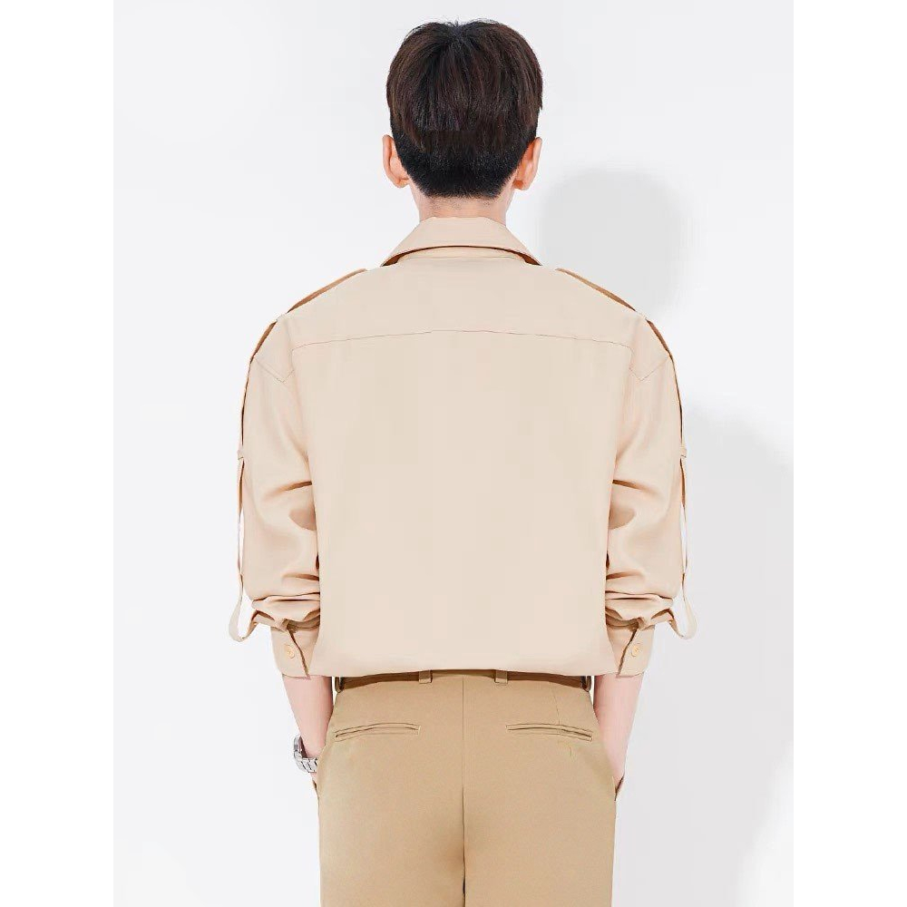 Set Áo Sơ mi Và Quần Short INU TSP - Giá sỉ Unisex