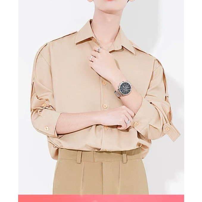 Set Áo Sơ mi Và Quần Short INU TSP - Giá sỉ Unisex