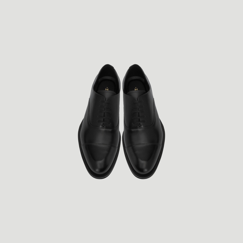 Ảnh Giày Tây Nam THEWOLF GENT OXFORD - Đen 4