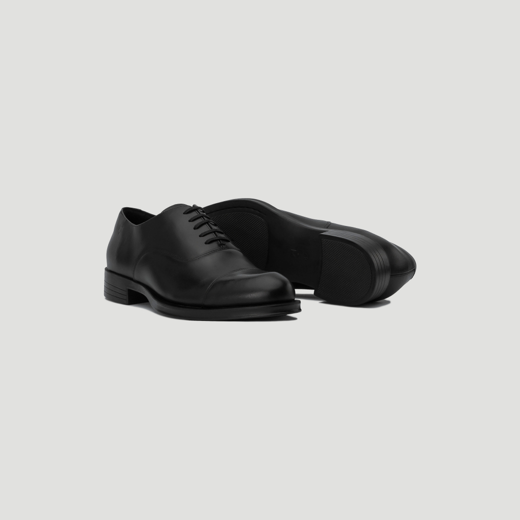 Ảnh Giày Tây Nam THEWOLF GENT OXFORD - Đen 2