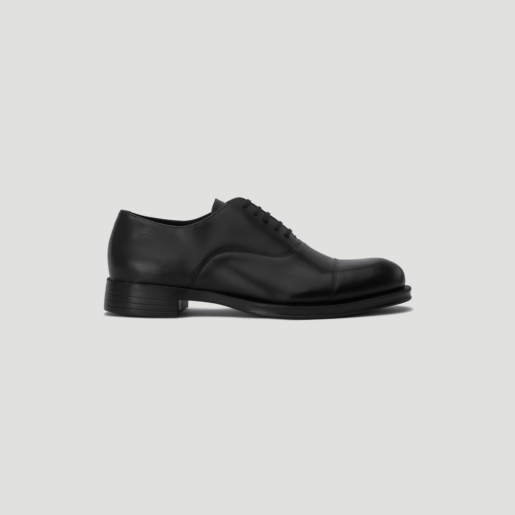 Ảnh Giày Tây Nam THEWOLF GENT OXFORD - Đen 1