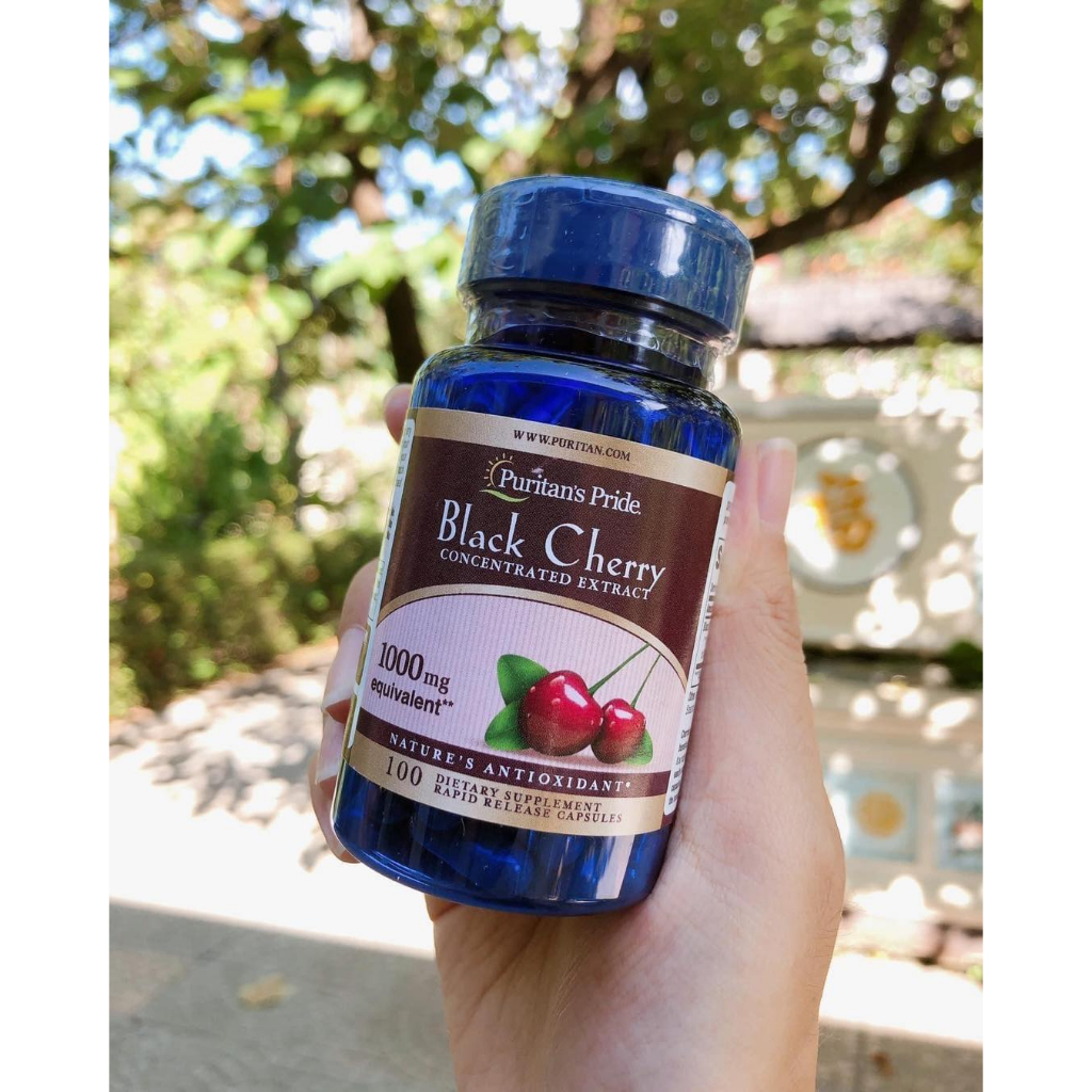 ViÊn UỐng HỖ TrỢ Gout Black Cherry 200v Date 072025 Shopee Việt Nam 9003