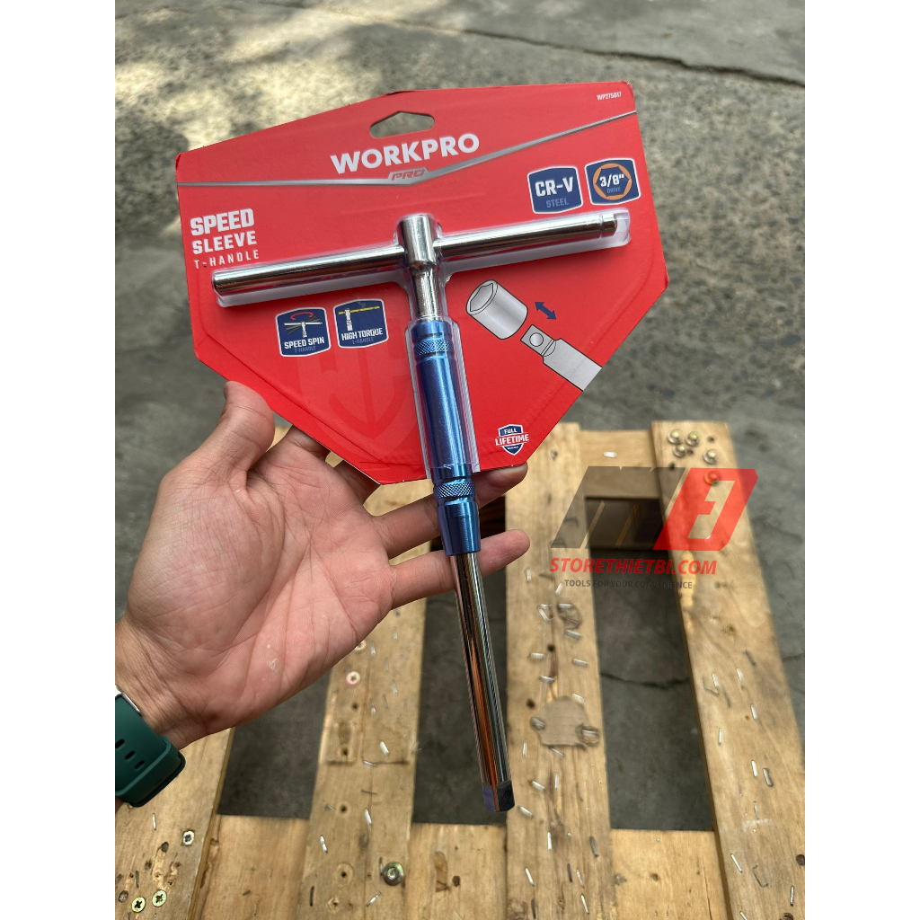 Thanh trượt chữ T, kích thước: 3/8 inch Workpro / WP275017 | Shopee ...
