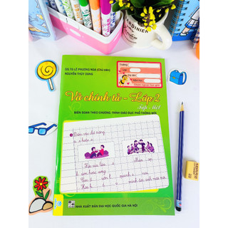 Sách - Combo 2 cuốn Vở Chính Tả Lớp 2 (Biên soạn theo CT GDPT mới) - ndbooks