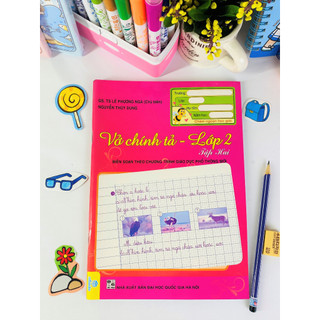 Sách - Combo 2 cuốn Vở Chính Tả Lớp 2 (Biên soạn theo CT GDPT mới) - ndbooks