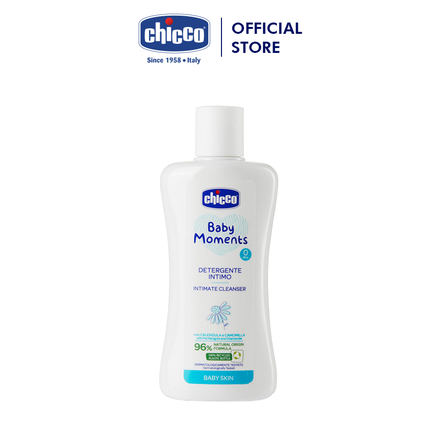 Gel vệ sinh Chicco cho bé chiết xuất Hoa cúc Chicco 0M+