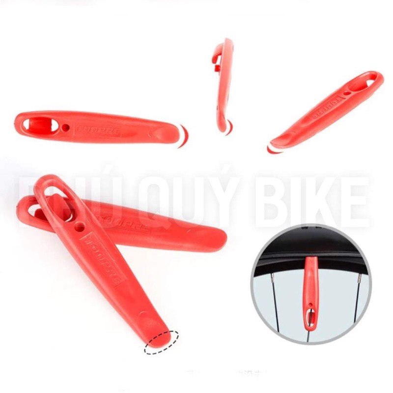 3 Cây Nạy Vỏ Lốp Xe Đạp Chất Liệu NHỰA TOOPRE (1 Vỉ 3 Cây)