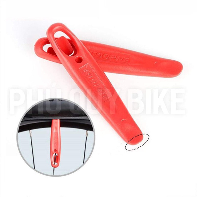 3 Cây Nạy Vỏ Lốp Xe Đạp Chất Liệu NHỰA TOOPRE (1 Vỉ 3 Cây)