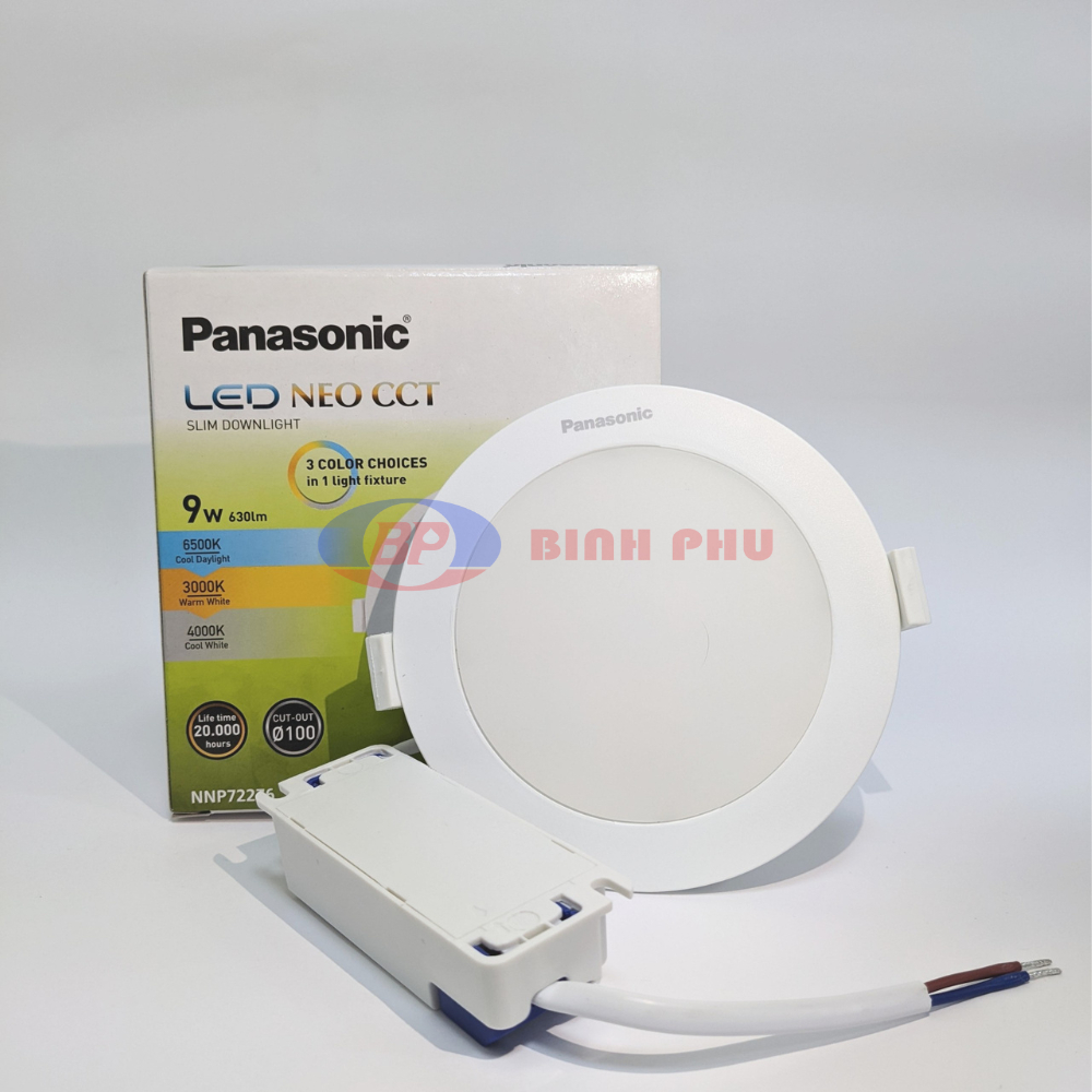 Ảnh Đèn LED âm trần Downlight Đổi màu Panasonic Neo Slim Công suất (9W,12W), SKU: NNP72276 NNP73476 2