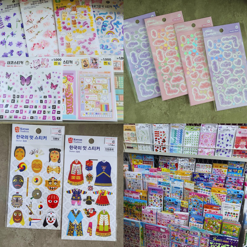 [Daiso Hàn] Tổng hợp dán nhãn sticker Daiso Hàn Quốc | Shopee Việt Nam