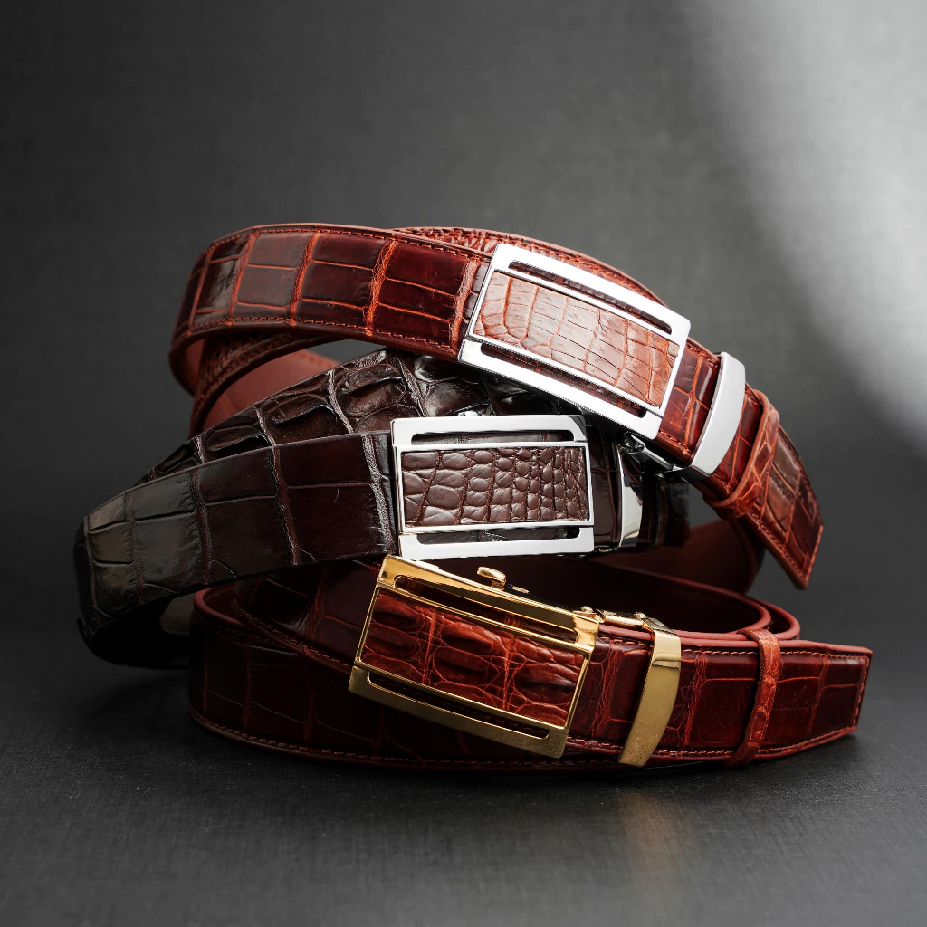 Thắt lưng nam FTT Leather da cá sấu