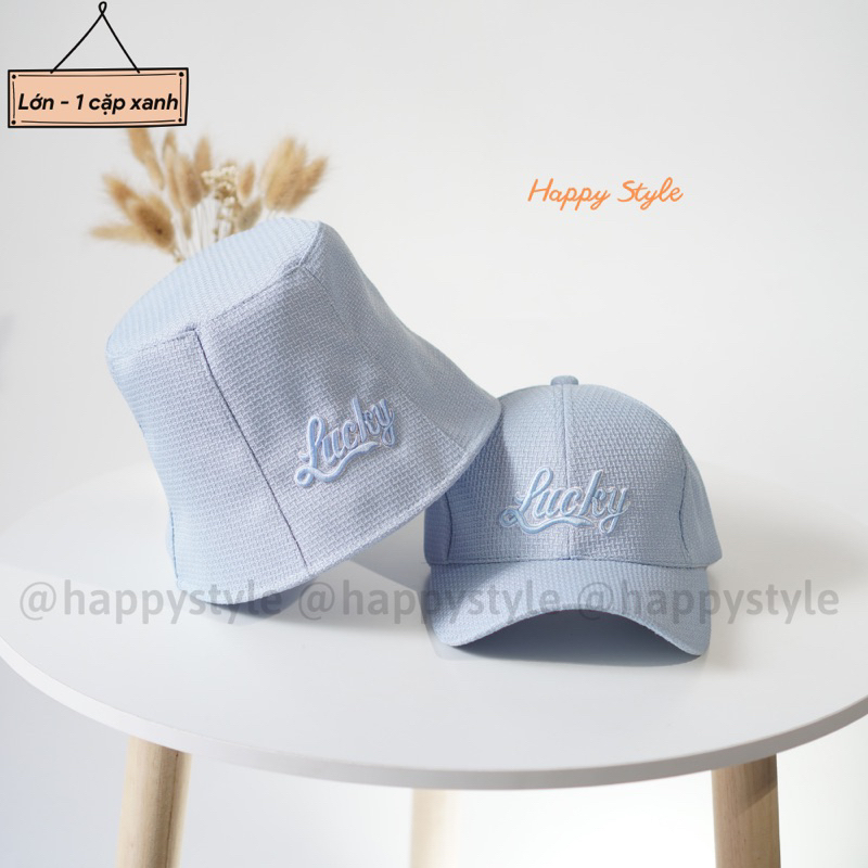 Có cả size Lớn+ trẻ em Mũ lưỡi trai,mũ bucket đội cặp , đội nhóm, gia đình