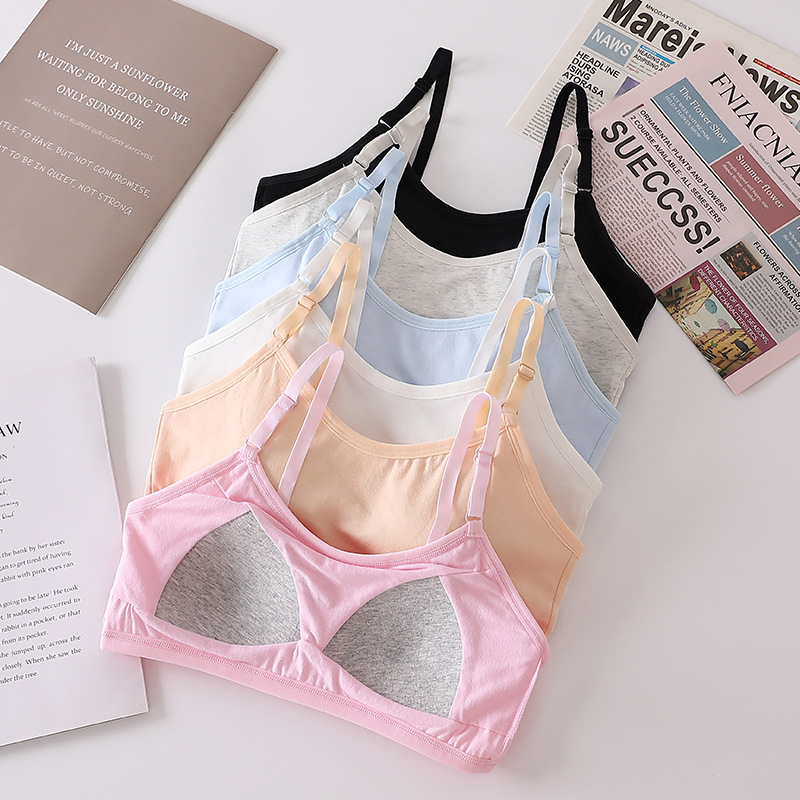 Combo Áo lót nữ học sinh có miếng đệm nót nâng đỡ ngực chất cotton thoải mái , áo ngực cho bé gái