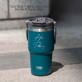Ly giữ nhiệt cao cấp Tyeso V2 chính hãng cốc giữ nhiệt thể thao Fan House 4 dung tích 600-1200ml