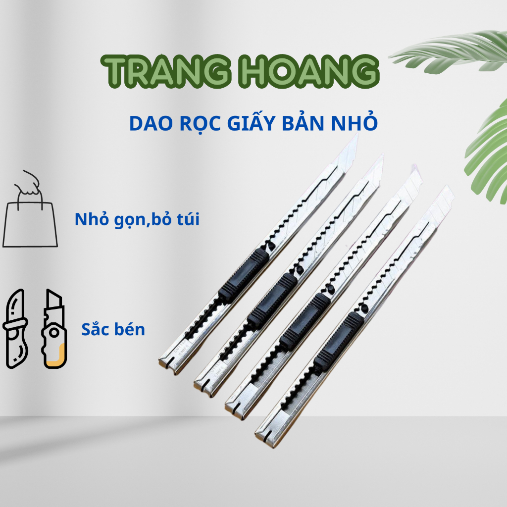 Dao rọc giấy loại nhỏ 12,5*1,1cm | Shopee Việt Nam