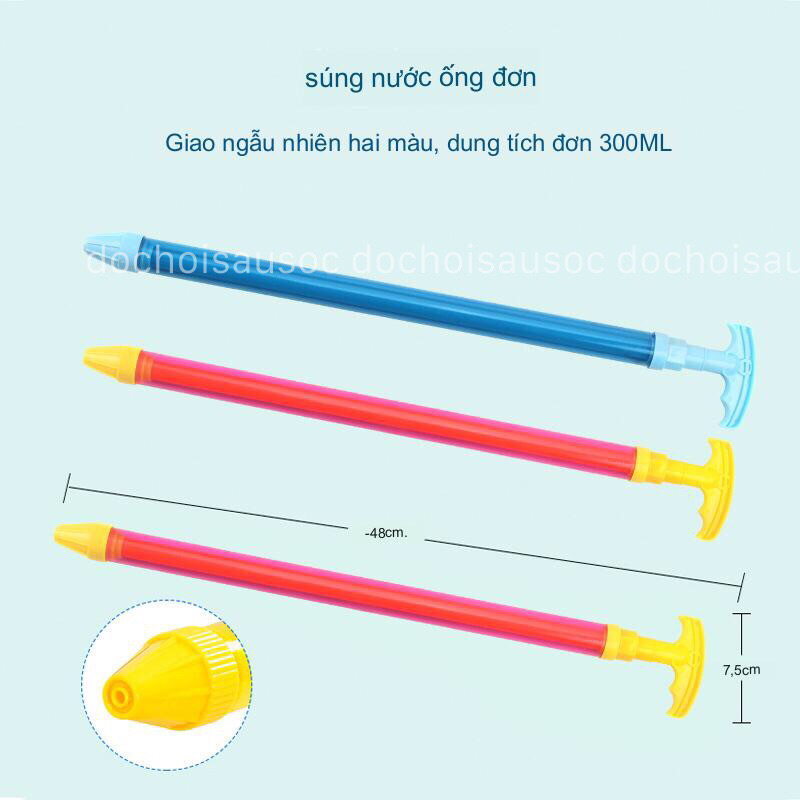 Gậy phun nước đồ chơi trẻ em - đồ chơi cho bé gậy phun nước giá rẻ - gậy nước rút phun nước cho bé
