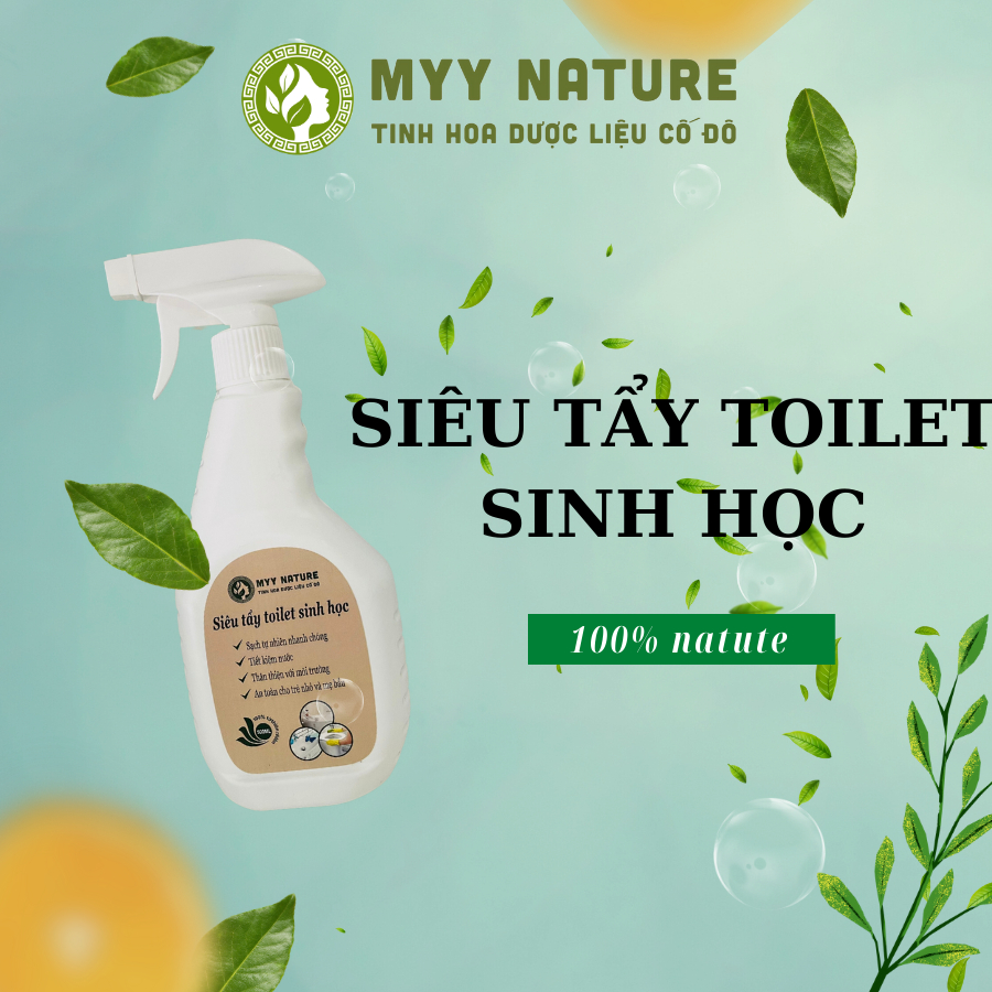 Siêu Tẩy Toilet Sinh Học Myy Nature 500ml - Khử Khuẩn, Khử Mùi, Làm Sạch Nhanh Chóng