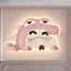 Tranh Cắt 3D LED Shin Cậu Bé Bút Chì Trang Trí Phòng Ngủ Bé Quán Cà Phê Xưởng Giá Rẻ