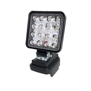 Combo thân đèn 16 bóng led và thân quạt 8inh chân pin phổ thông 4cm