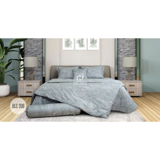 Vỏ chăn hoa văn xinh xắn chất cotton Hanvico