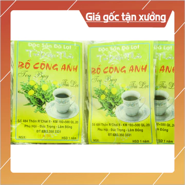 Combo 10 gói Trà bồ công anh, giúp ngủ ngon,thanh lọc cơ thể, thơm mát dễ uống ,72 túi lọc gia truyền