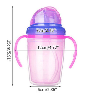 Bình uống nước, sữa 2 lớp cho bé