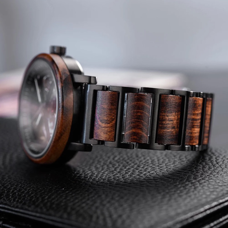 Đồng hồ đeo tay nam vỏ gỗ WoodWatch GT119-1A  ( HOT )