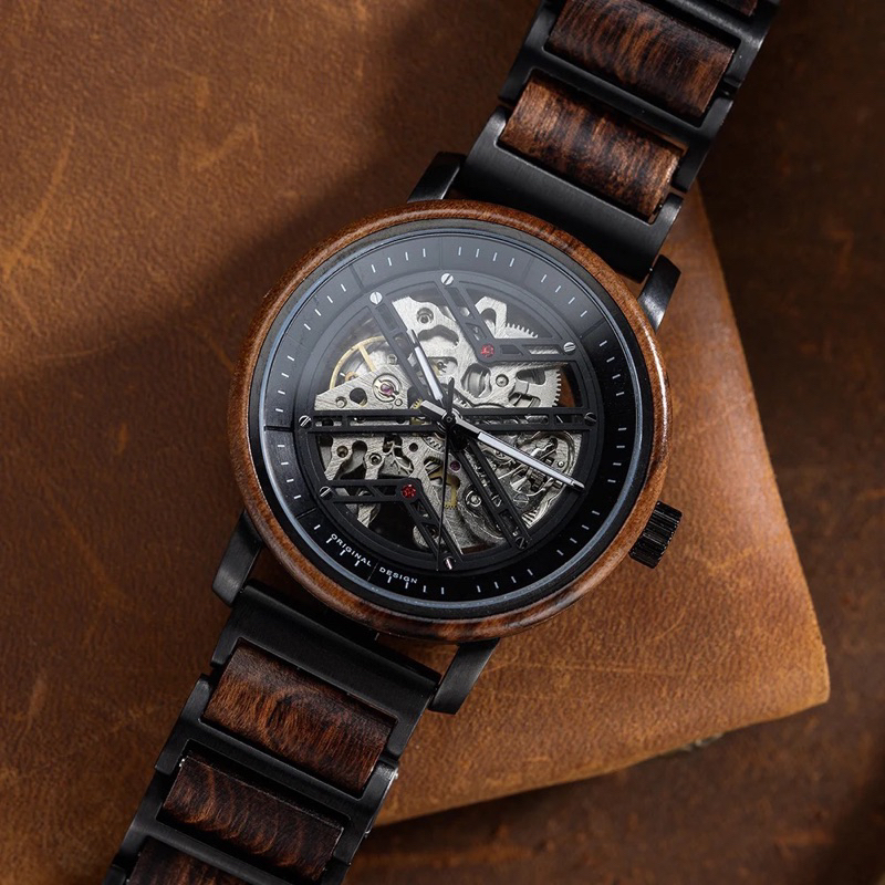 Đồng hồ đeo tay nam vỏ gỗ WoodWatch GT119-1A  ( HOT )