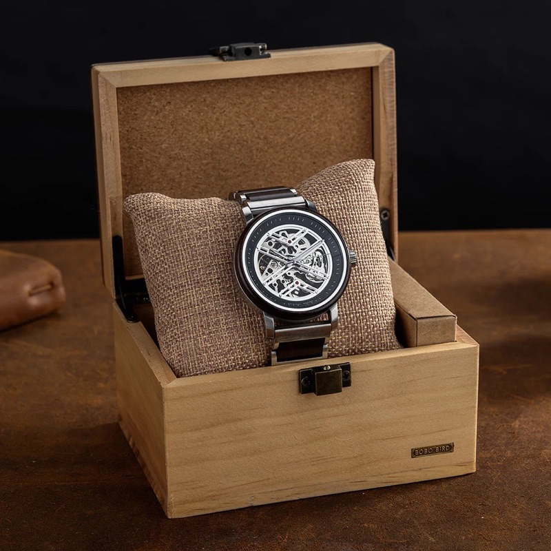 Đồng hồ đeo tay nam vỏ gỗ WoodWatch GT119- 2A  ( HOT )