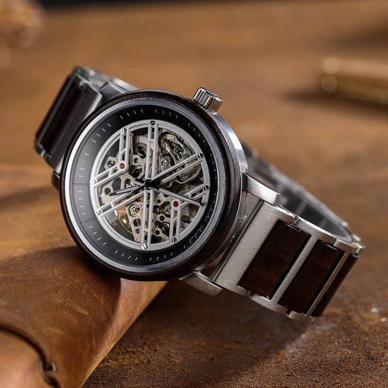 Đồng hồ đeo tay nam vỏ gỗ WoodWatch GT119- 2A  ( HOT )