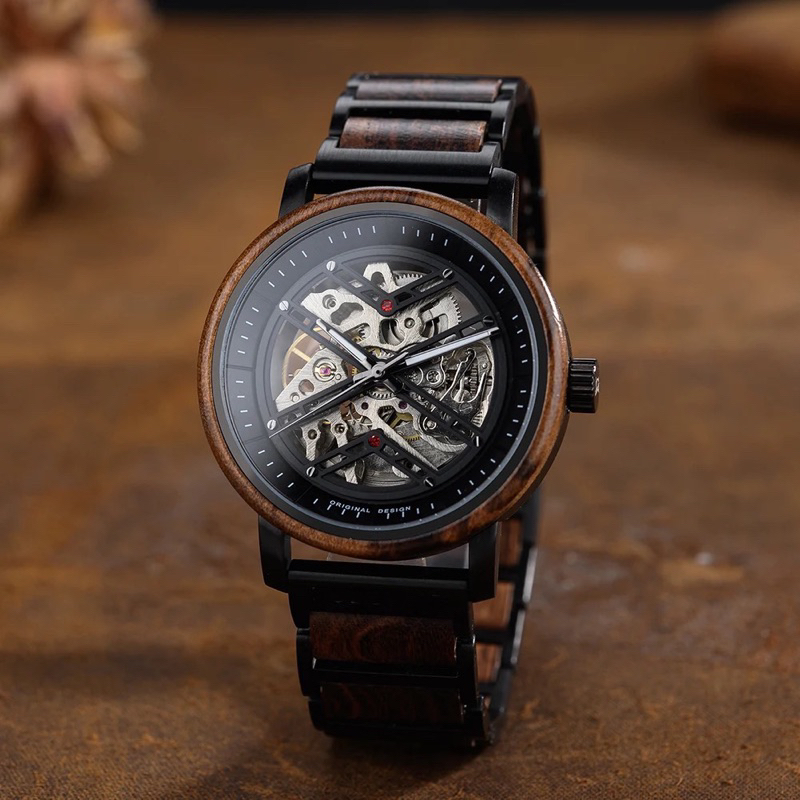 Đồng hồ đeo tay nam vỏ gỗ WoodWatch GT119-1A  ( HOT )