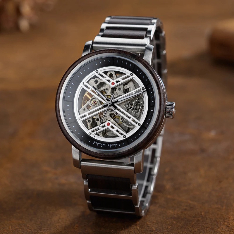 Đồng hồ đeo tay nam vỏ gỗ WoodWatch GT119- 2A  ( HOT )