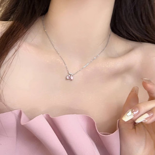 MEOWU Vòng Cổ Mặt Quả Cherry Phong Cách Hàn Quốc Kiểu Mới Thanh Lịch Dành Cho Nữ