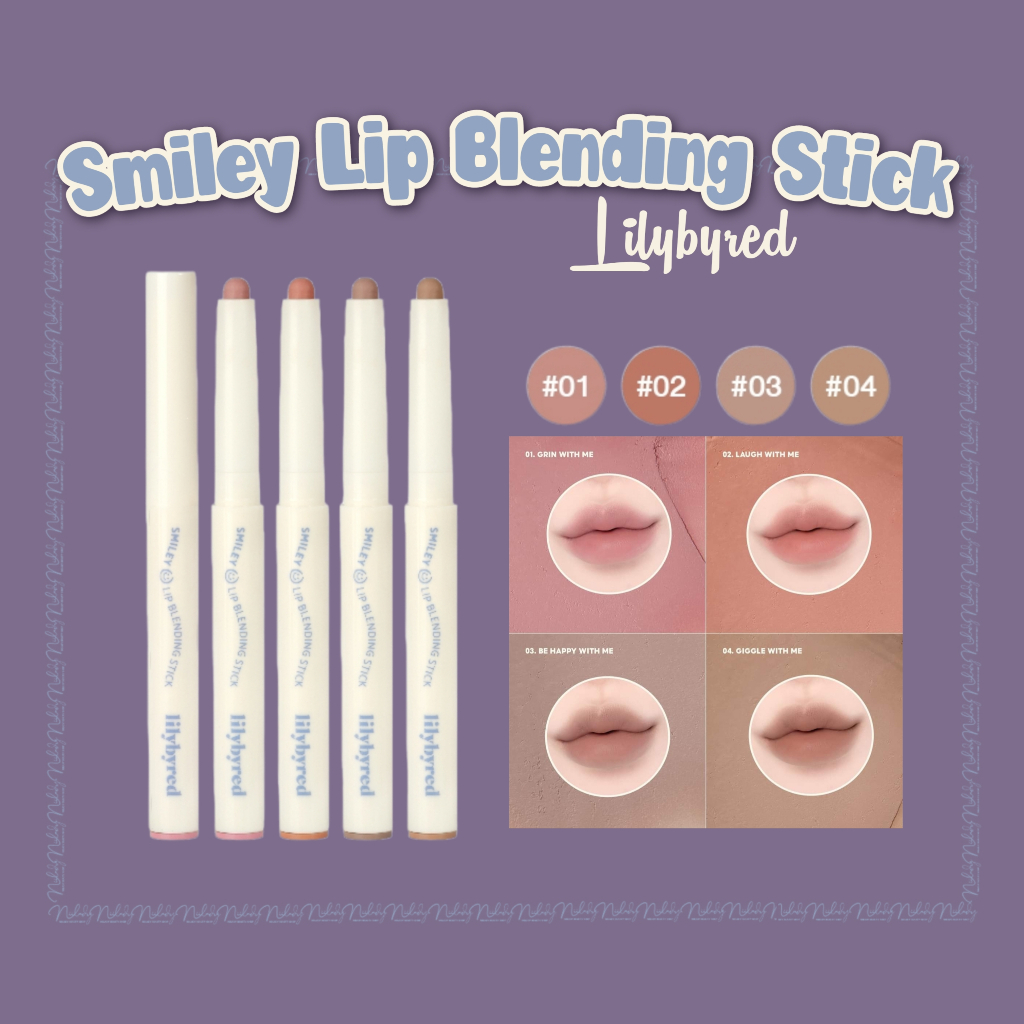 Son viền môi Lilybyred Smiley Lip Blending Stick Shopee Việt Nam