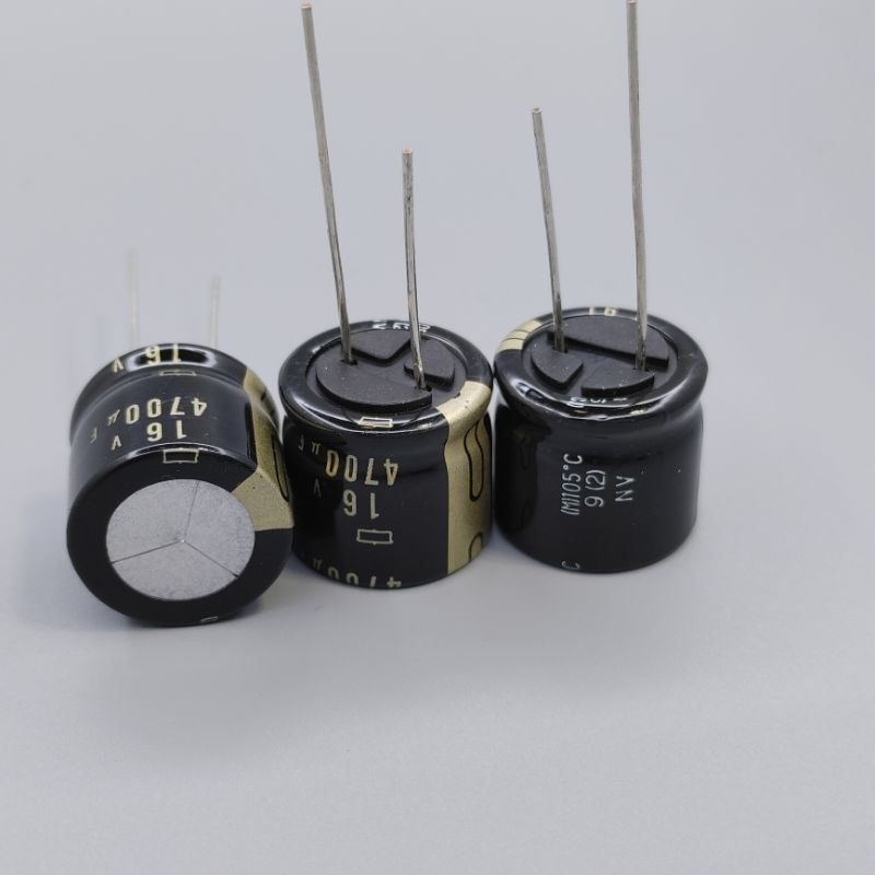 Lot De 20 Condensateurs électrochimiques 100µF 16V Nippon Chemi-Con - Neuf