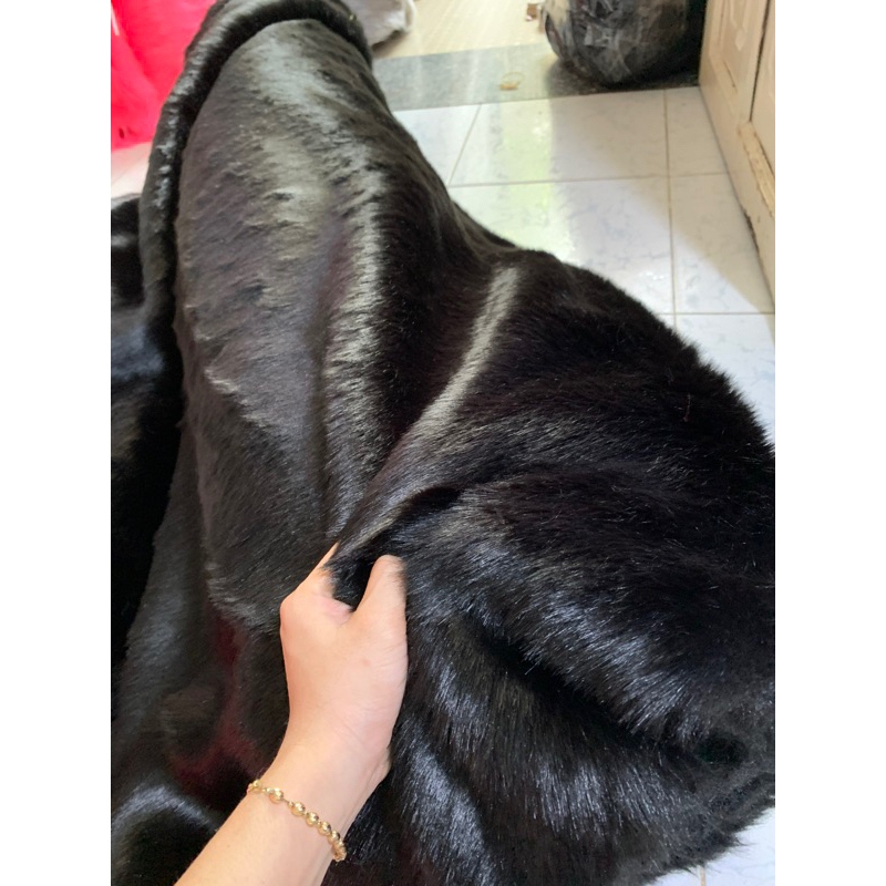 MẪU THẢM ĐEN LÔNG DÀI SIÊU DÀY - LÔNG DÀI 5CM