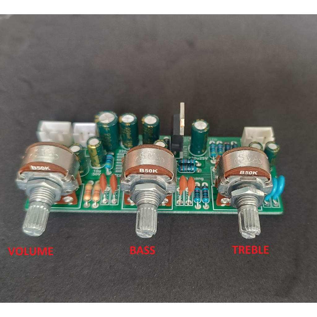 Mạch âm sắc 2 kênh TL084 V1 New Có Nâng Tín Hiệu (Nguồn Đơn) | Shopee ...