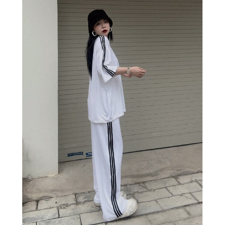 Bộ Quần áo thể thao cổ tròn maiphuongbui dành cho cả nam và nữ MS34