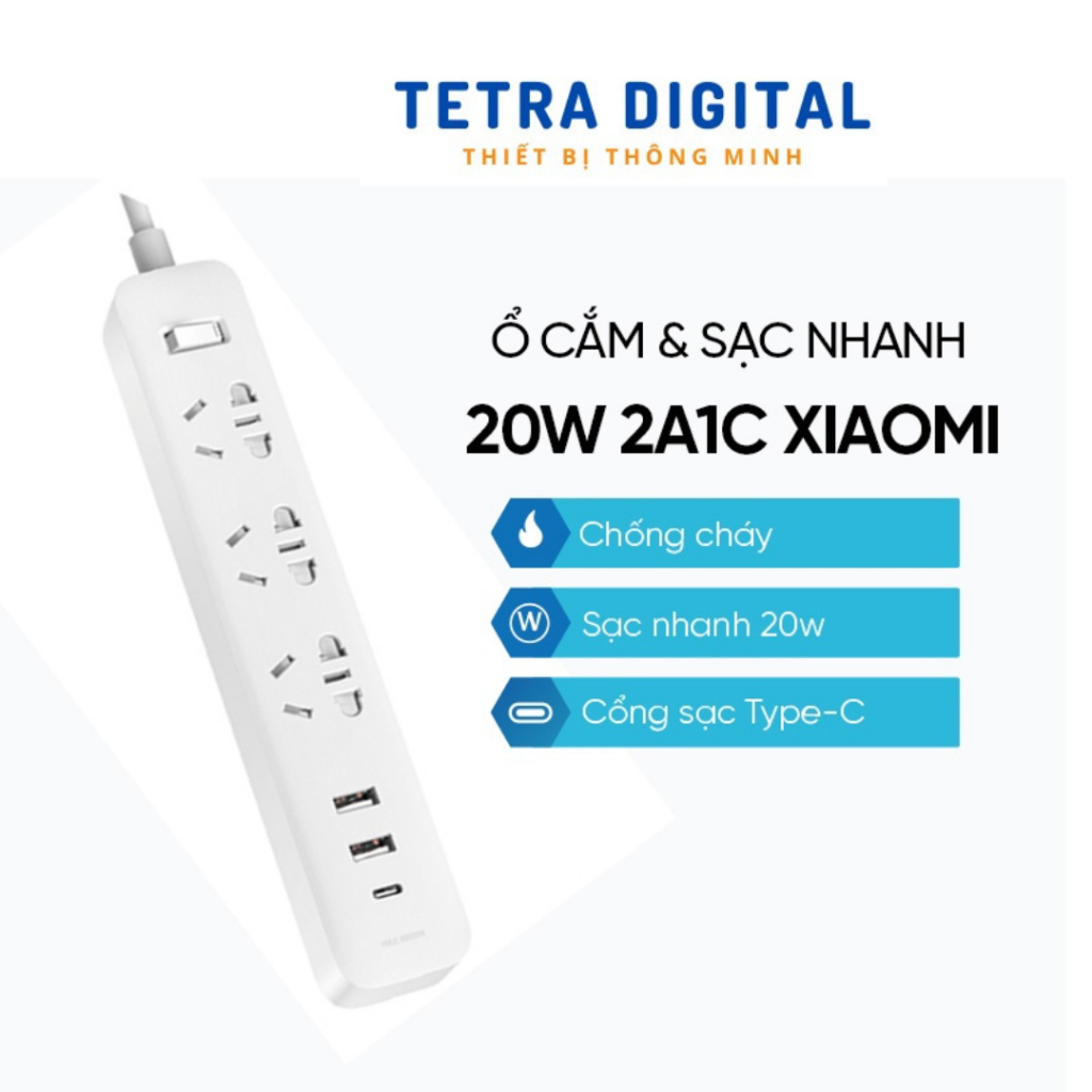 Ổ cắm tích hợp cổng sạc USB sạc nhanh 15w (phiên bản 2A1C hoặc 3 cổng ...