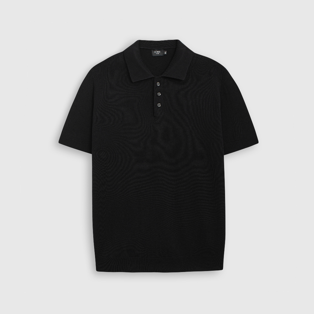 Áo Polo nam ROWAY Premium | Polo len trơn | Shopee Việt Nam